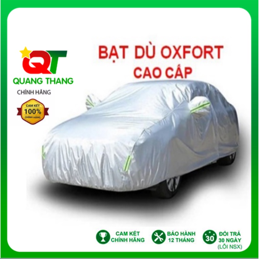 Bạt Phủ xe Ô Tô Vải Dù OXFORD Cao Cấp , Bạt Trùm Xe Hơi Chống Nắng, Mưa Bảo Vệ Xe Siêu Bền