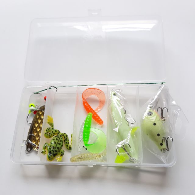 Combo bộ mồi câu lure đủ món