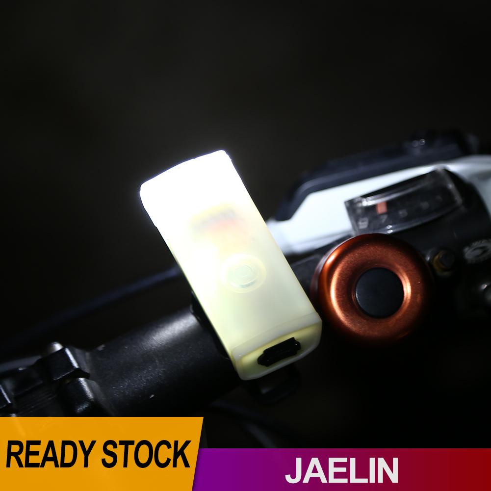 Đèn pha xe đạp 300LM LED chống nước + cáp sạc USB