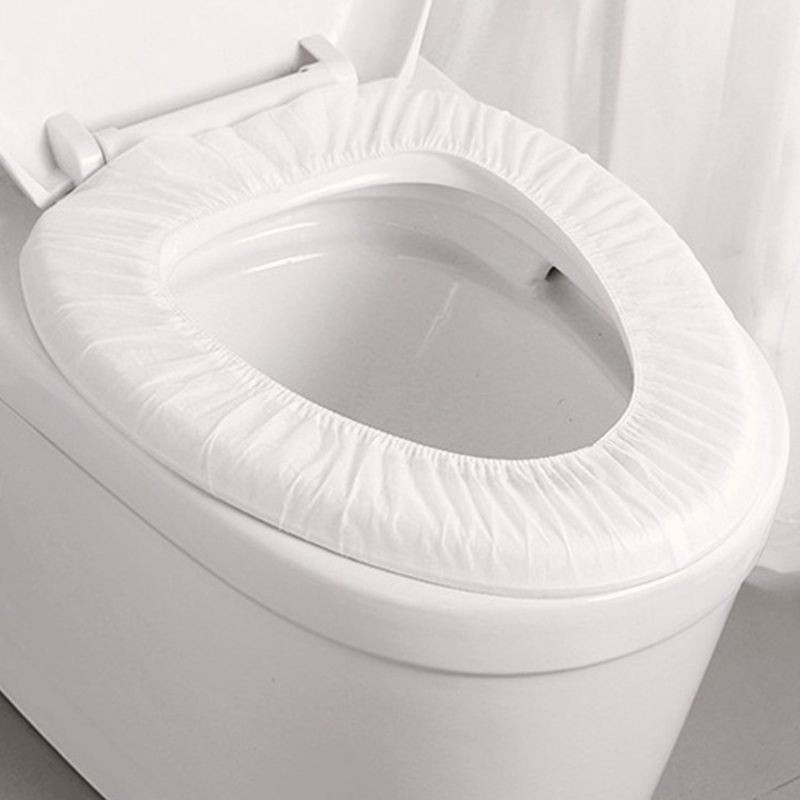 Set 10 Miếng Lót Bồn Cầu Chống Thấm Nước Sử Dụng Một Lần Tiện Lợi
