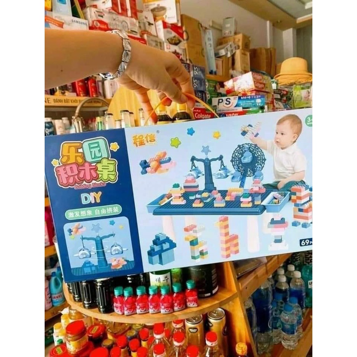 Đồ Chơi Xếp Hình Lego 69 Chi Tiết Giúp Bé Phát Triển Tư Duy