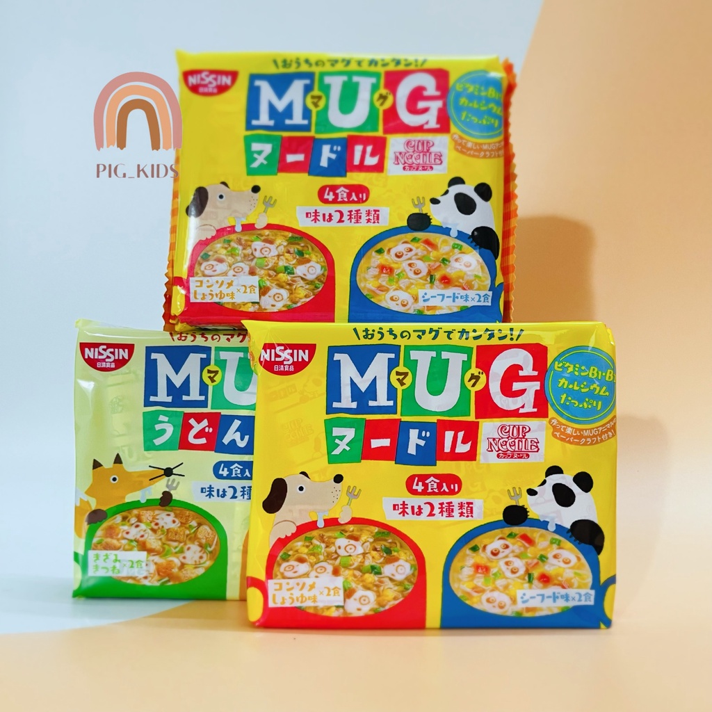 Mỳ Mug Nissin Cho Bé Nhật Bản