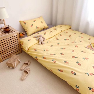 Bộ chăn ga poly carot bé