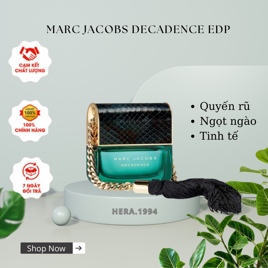 [Mẫu thử] Nước hoa Nữ Marc Jacobs Decadence EDP