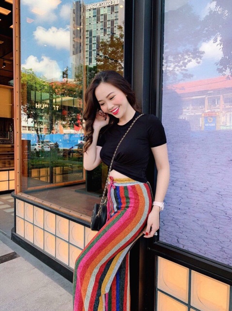 Áo xoắn eo siêu xinh