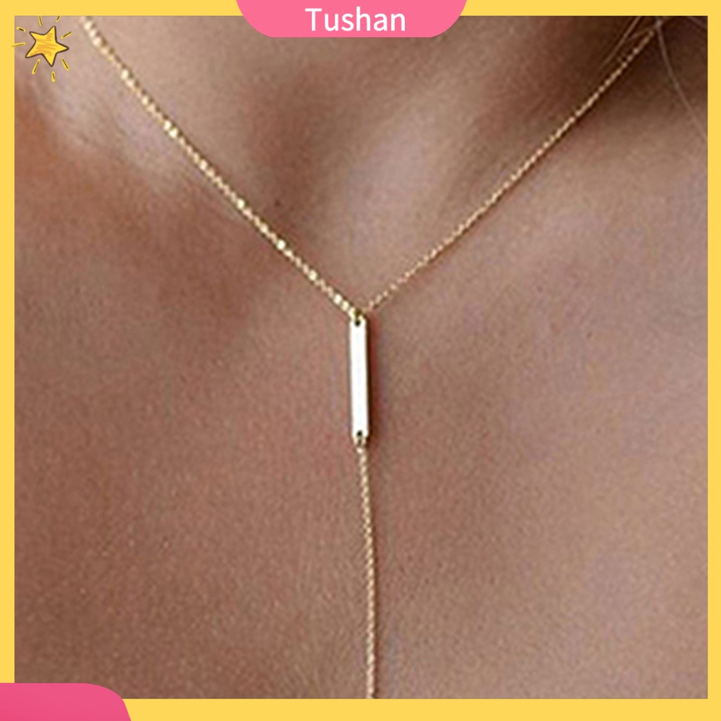 TUSH_Women Fashion Pendant Chain Choker Statement Bib Necklace Jewelry Charm