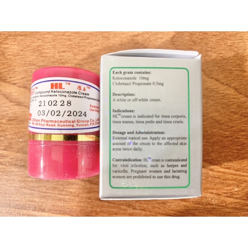 Kem HL dưỡng trắng da 1 hủ 7g