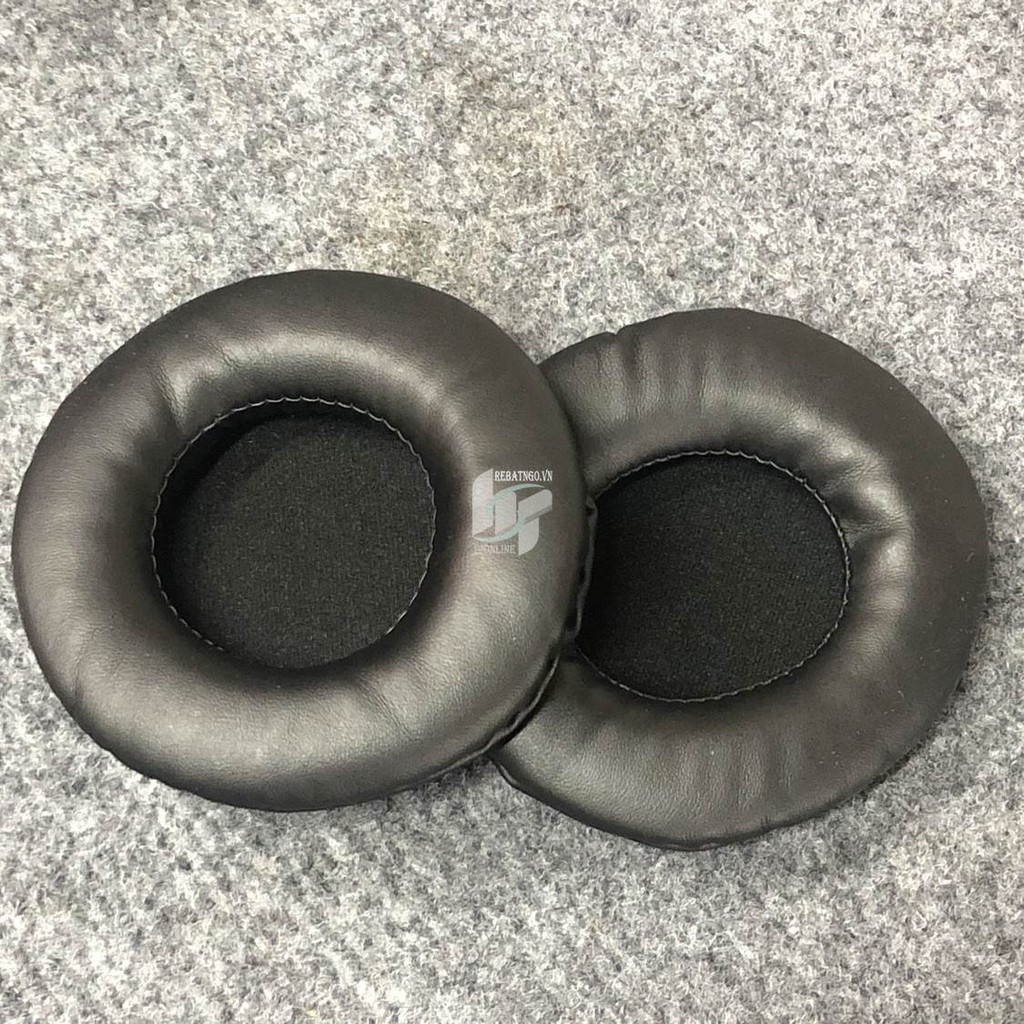 Ốp – đệm tai nghe Zidli tròn 10×1.7cm đệm da – màng vải đen Zidli ZH6-ZH2S – Lightning A2-A3 – Assassins X3-X5 | BigBuy360 - bigbuy360.vn