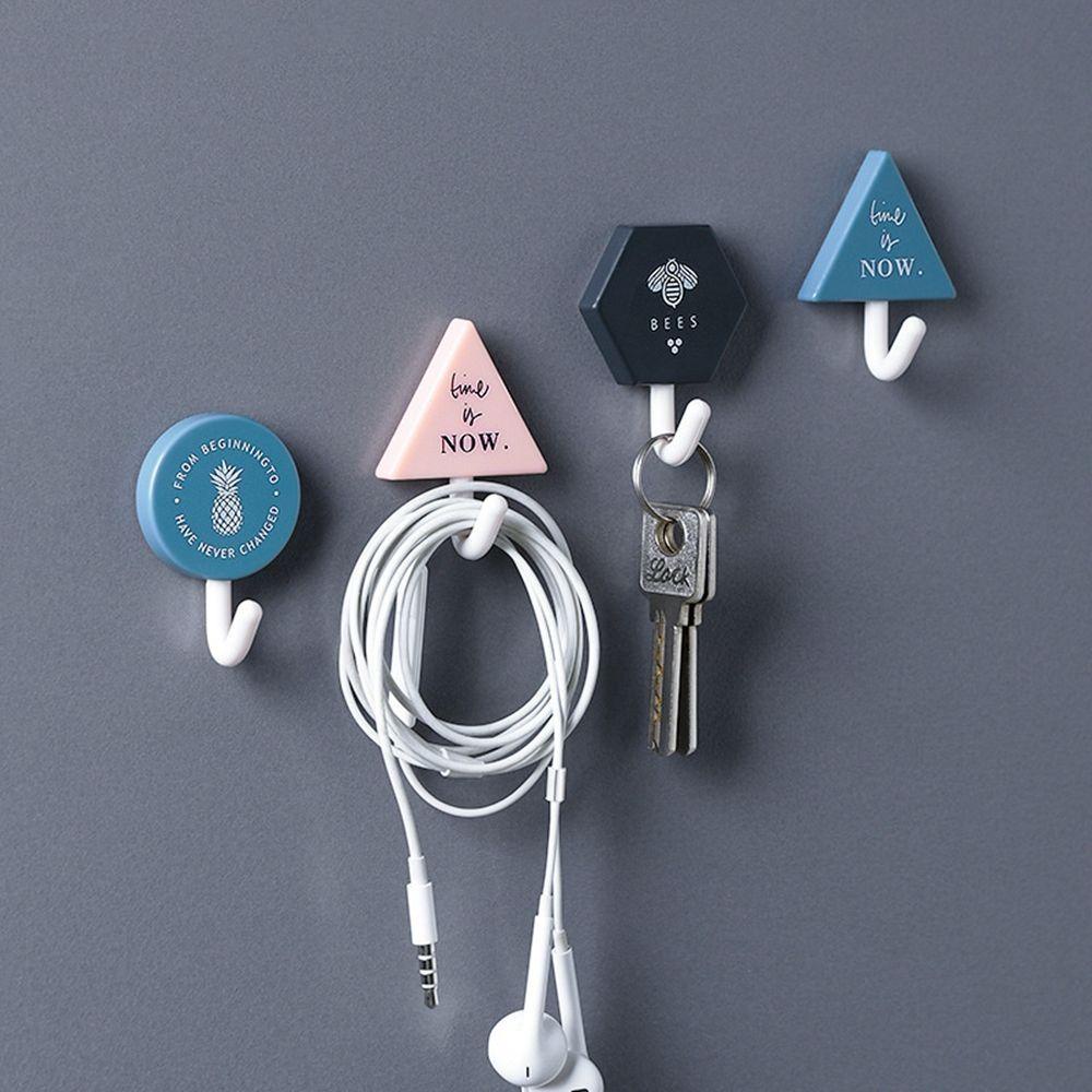 Set 3 Móc Treo Đồ Gắn Tường Không Cần Đục Lỗ Cho Nhà Bếp / Phòng Tắm