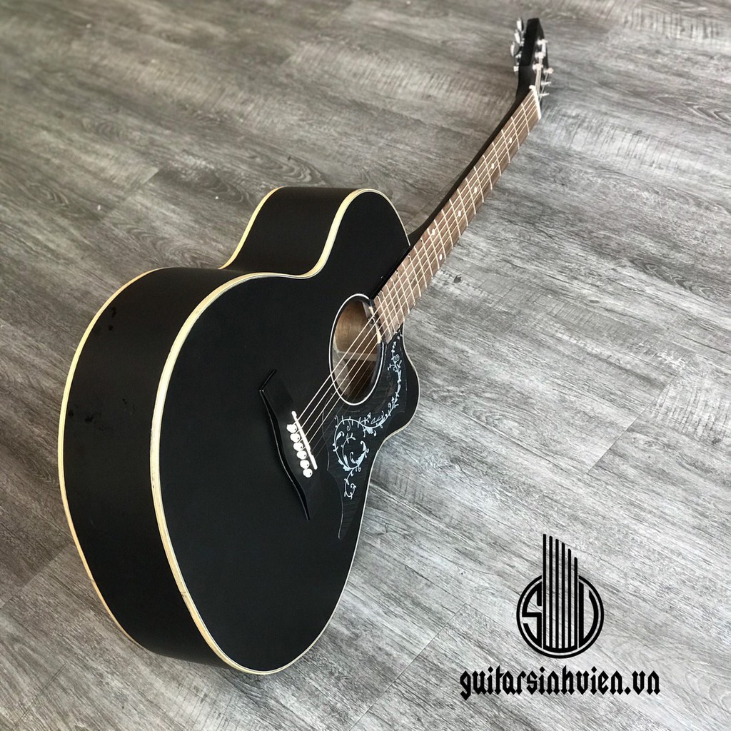 Đàn guitar SVA1 acoustic kèm compo 8 phụ kiện - Đàn tập chơi - Bảo hành 1 năm - Bao đổi khi hư hỏng