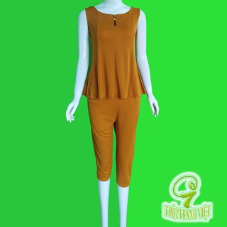 Đồ bộ trung niên sang trọng - Bộ Đồ Nữ Mặc Nhà