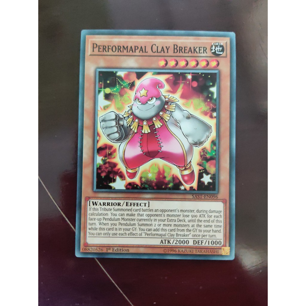 THẺ BÀI YUGIOH PERFORMAPAL CLAY BREAKER