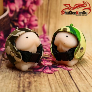 Móc khoá ciu đội nón