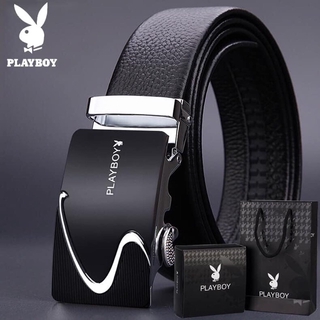 Thắt lưng da Playboy