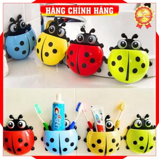 [Loại 1] Kệ treo bàn chải đánh răng giá để đồ và tuýt kem dán gắn tường
