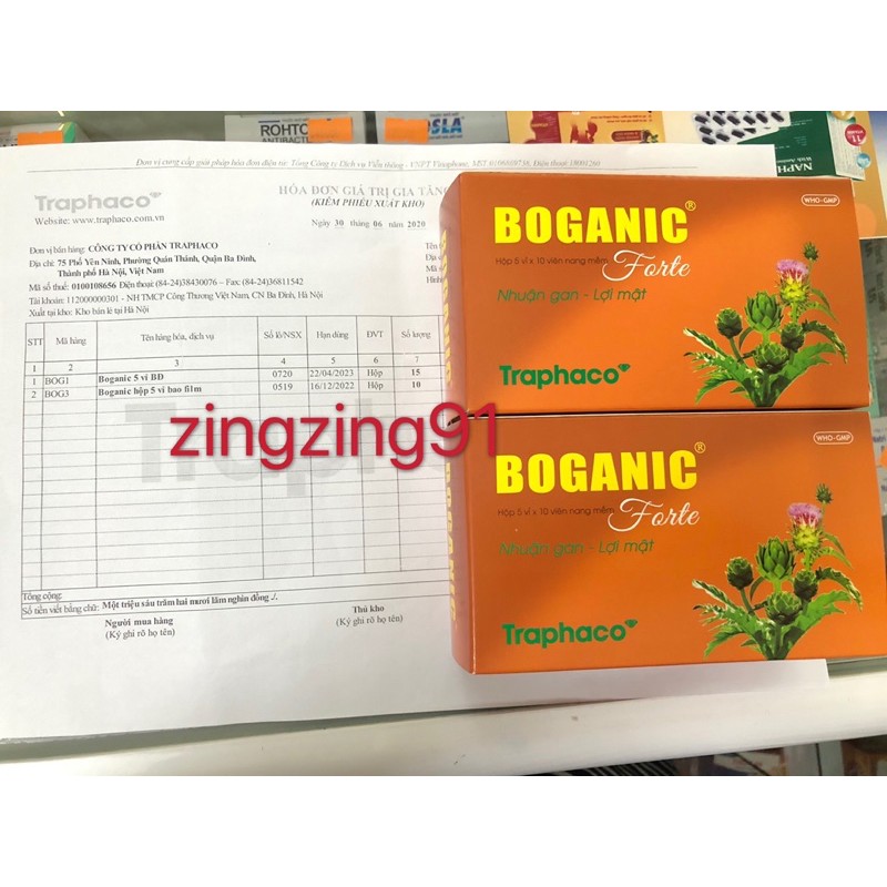 Boganic TPC mát man-lợi mật