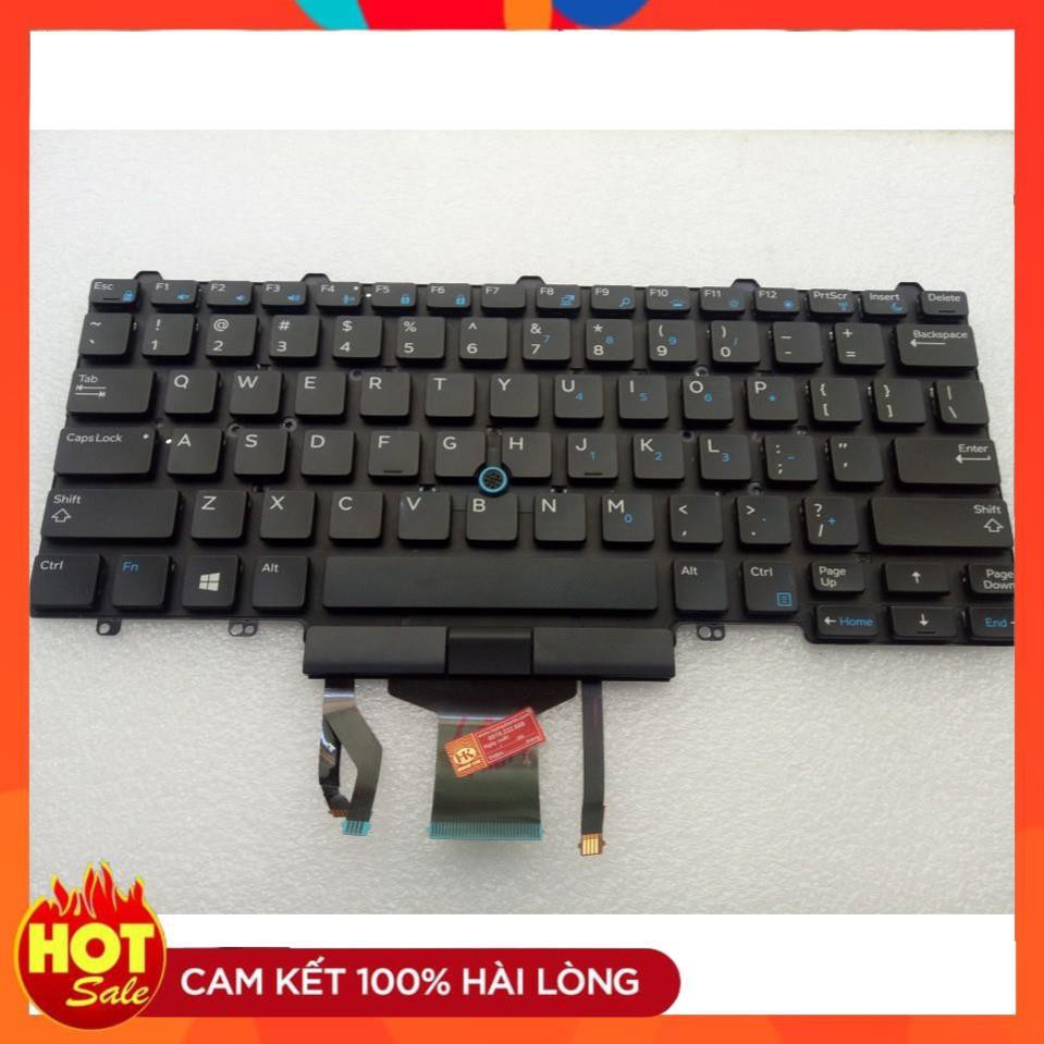 Bàn phím Keyboard laptop US Dell Latitude E5450, E5470, E7450, E7470 có đèn bàn phím