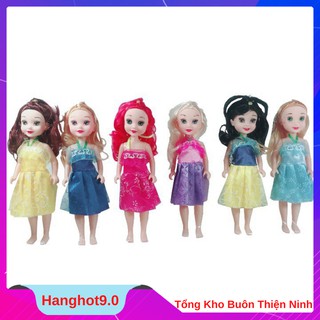 BỘ 6 CÔNG CHÚA DISNEY (Tóc mây-Bạch tuyết-nàng tiên cá-Tóc xù-Bella-Lọ lem)