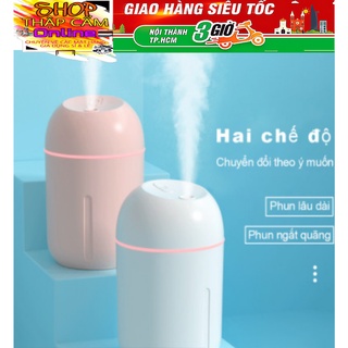 Máy xông tinh dầu mini 250ml,máy phun sương tạo ẩm không khí