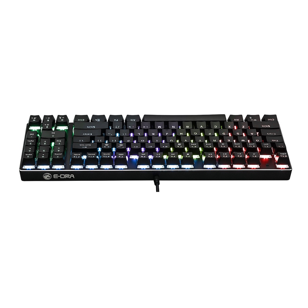 Bàn phím cơ E-DRA EK389 V2 - Bản 2022 - Led Rainbow - Outemu Switch - Bảo hành 24 tháng