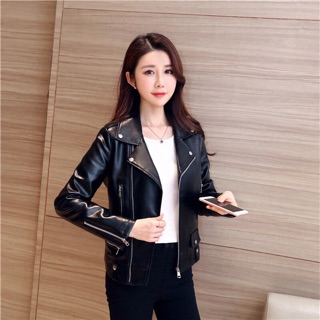 Áo khoác da nữ cao cấp