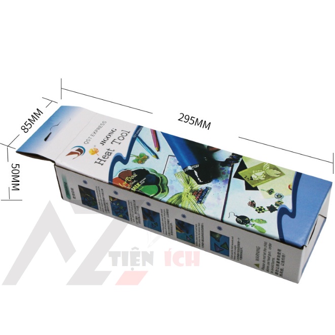 Máy khò nhiệt, thổi hơi nóng mini cầm tay HOT AIR GUN