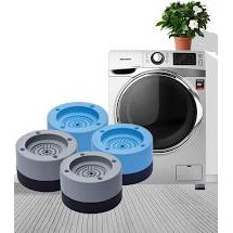Chân máy giặt 4 miếng cao su cao cấp chống ồn chống rung (LOẠI 1)