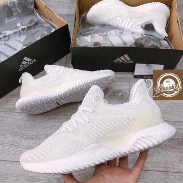 Free Giày - Giầu Alphabounce trắng thể thao thời trang nam nữ đi chơi phố Còn Hàng ! ! ! ? ! ! Real ‣ . Đủ ri : : ⁸ :;