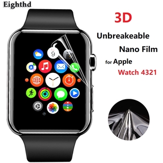 Miếng dán 3D trong suốt bảo vệ màn hình đồng hồ Smart Watches 44mm 40mm 42mm 38mm cho Series SE 6 5 4 3 2 1