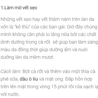 Bột cà rốt nguyên chất AT's Beauty