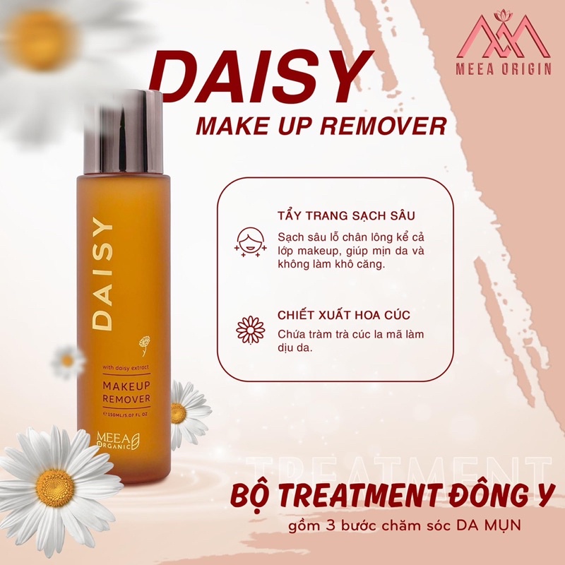 Nước Tẩy Trang Makeup Remover Daisy Meea 150ml