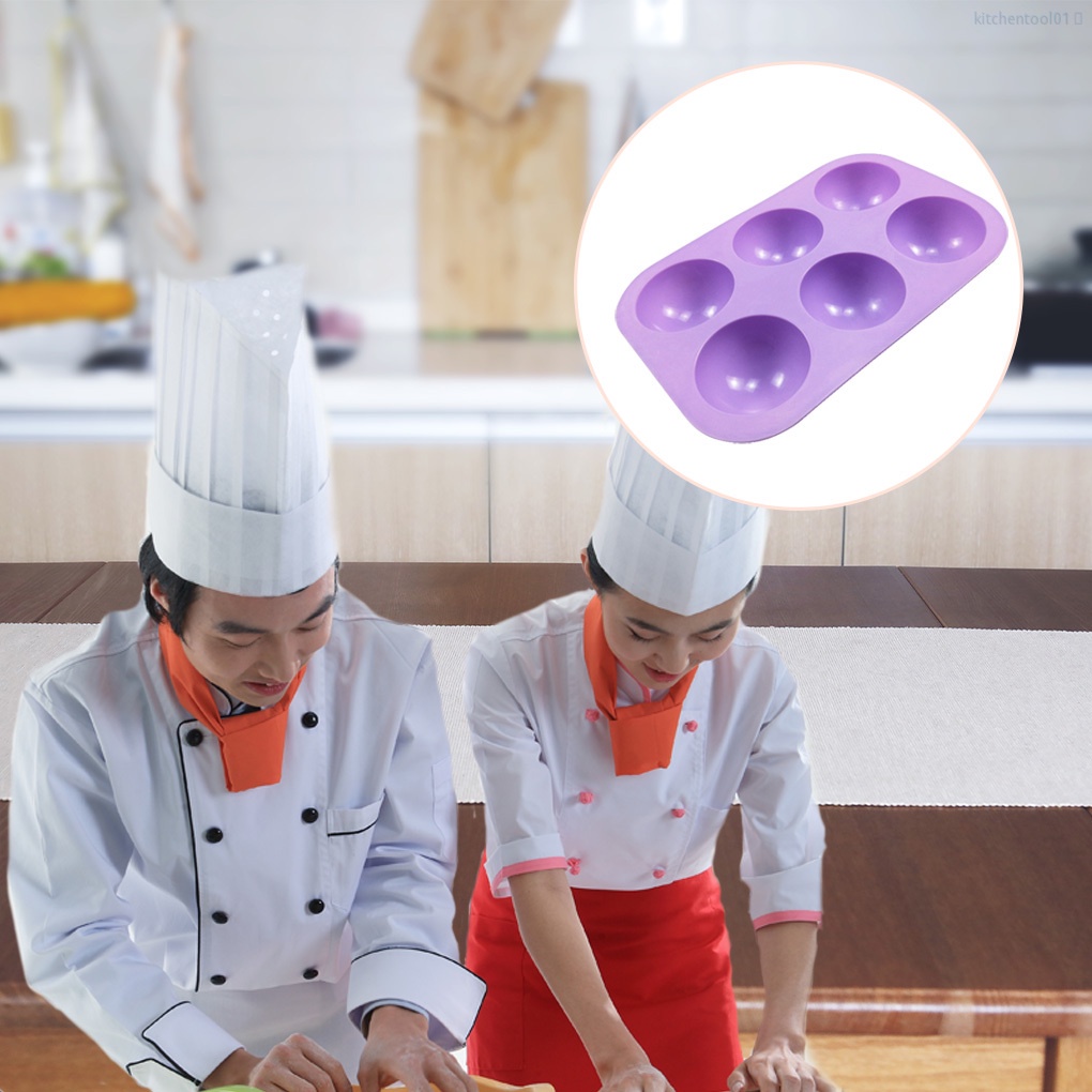 Khuôn Silicone Làm Bánh / Sô Cô La Chống Dính Diy Tiện Dụng Cho Nhà Bếptool01