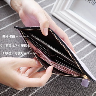 [ví bóp nữ ví bóp dài] Ví Nữ Form Dài Siêu Mỏng Thời Trang Hàn