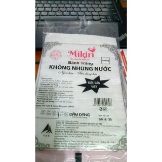 BÁNH TRÁNG KHÔNG NHÚNG NƯỚC MIKIRI VUÔNG LỚN 35 LÁ (Gói)
