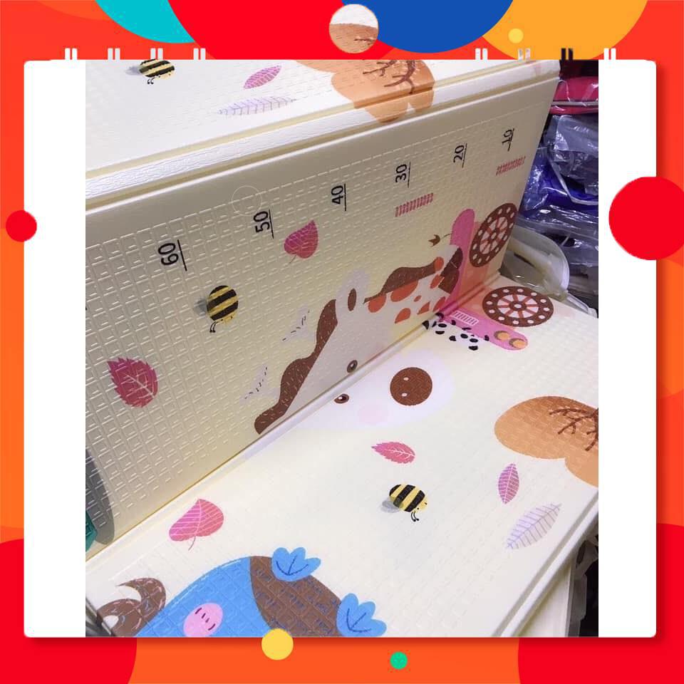 [FREE SHIP] XỐP GẤP GỌN HÀN QUỐC NHẸ DÀY (1.8*2M)