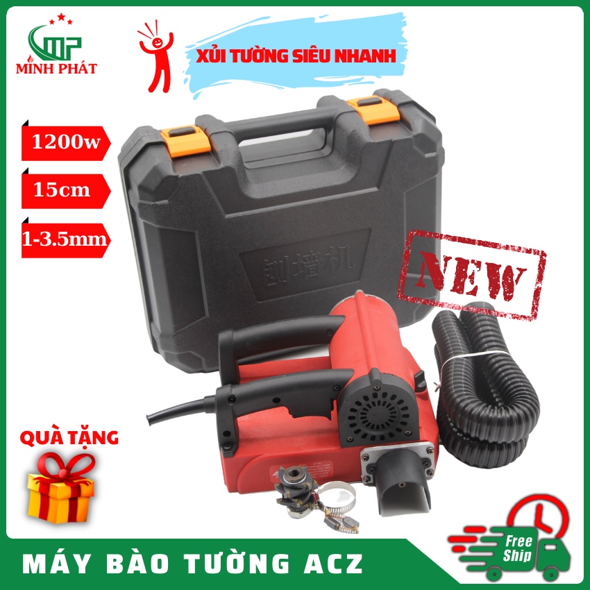 ☘️ Máy bào tường ACZ, máy xủi tường bê Minh Phát