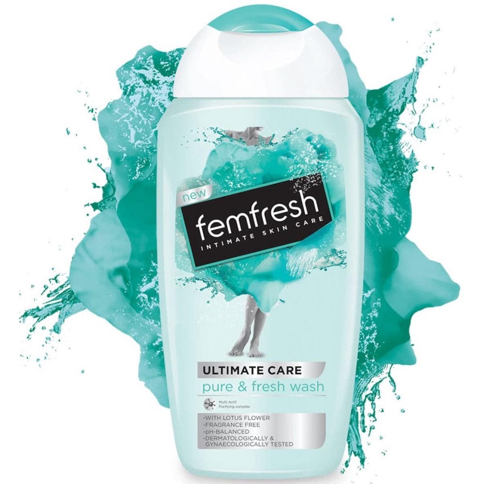 Dung dịch vệ sinh phụ nữ Femfresh Daily Intimate Wash 250ml_Giúp Làm Sạch Sẽ, Thơm Mát, Ngăn Ngừa Viêm Ngứa