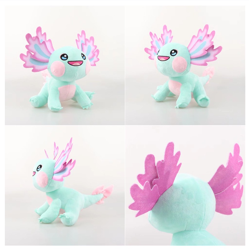 ✨đồ chơi cho bé✨ NEW Axolotl nhồi bông Vận chuyển nhanh! Thú Nhồi Bông Axolotl 6 Màu Dễ Thương 27cm