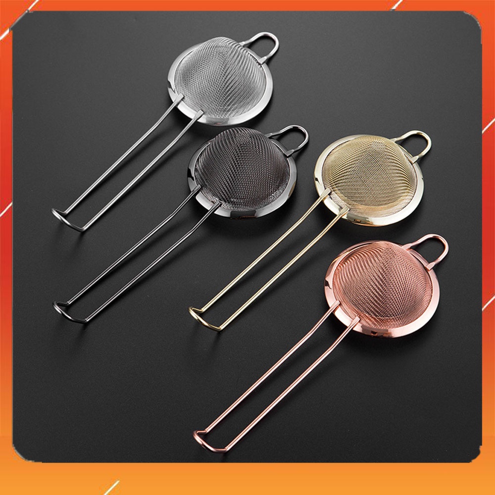 Vợt Lọc Lưới Inox Mạ Màu Loại Xịn Đường Kính 8cm