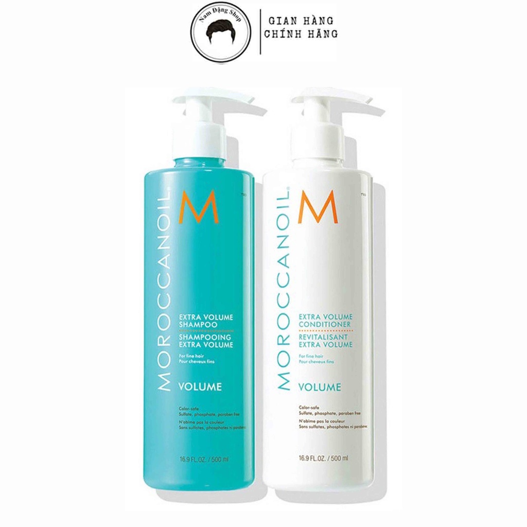 Bộ Dầu Gội &amp; Xả Moroccanoil Moisture Repair, Hydrating, Extra Volume, Smoothing 500ml