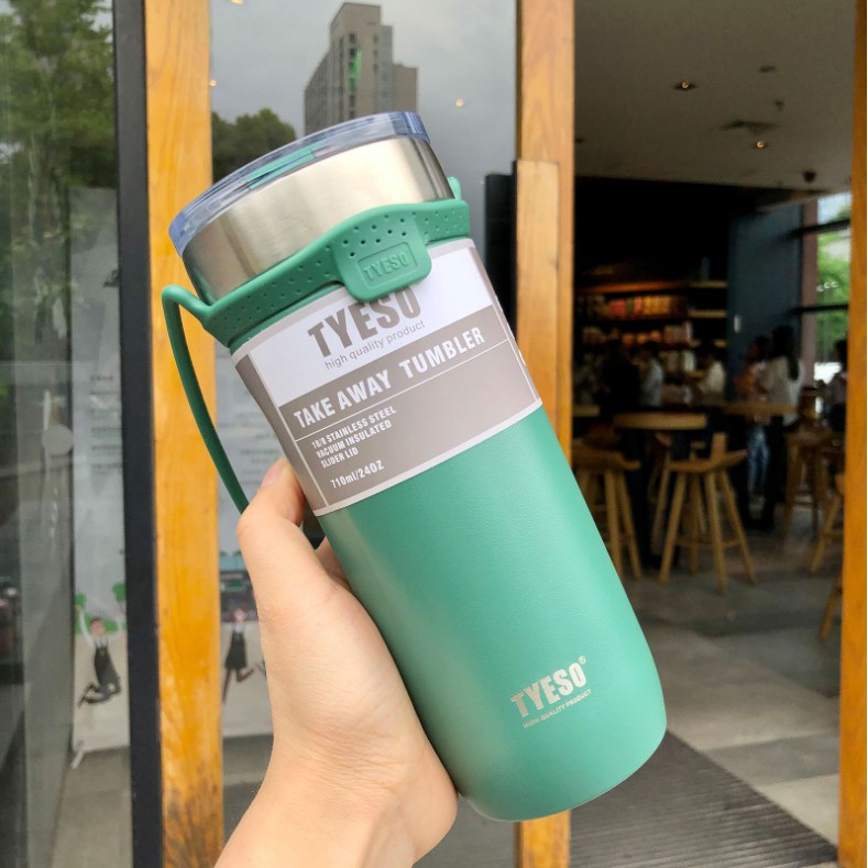 Ly giữ nhiệt Tyeso 710ml có dây xách , kèm quà tặng | BigBuy360 - bigbuy360.vn