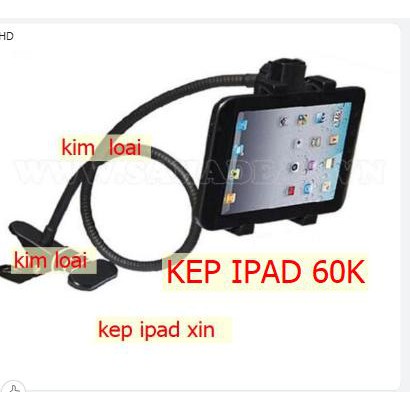 2 Giá đỡ điện thoại, ipad kẹp đầu giường, cạnh bàn đa năng xoay 360 độ điều chỉnh mọi góc độ