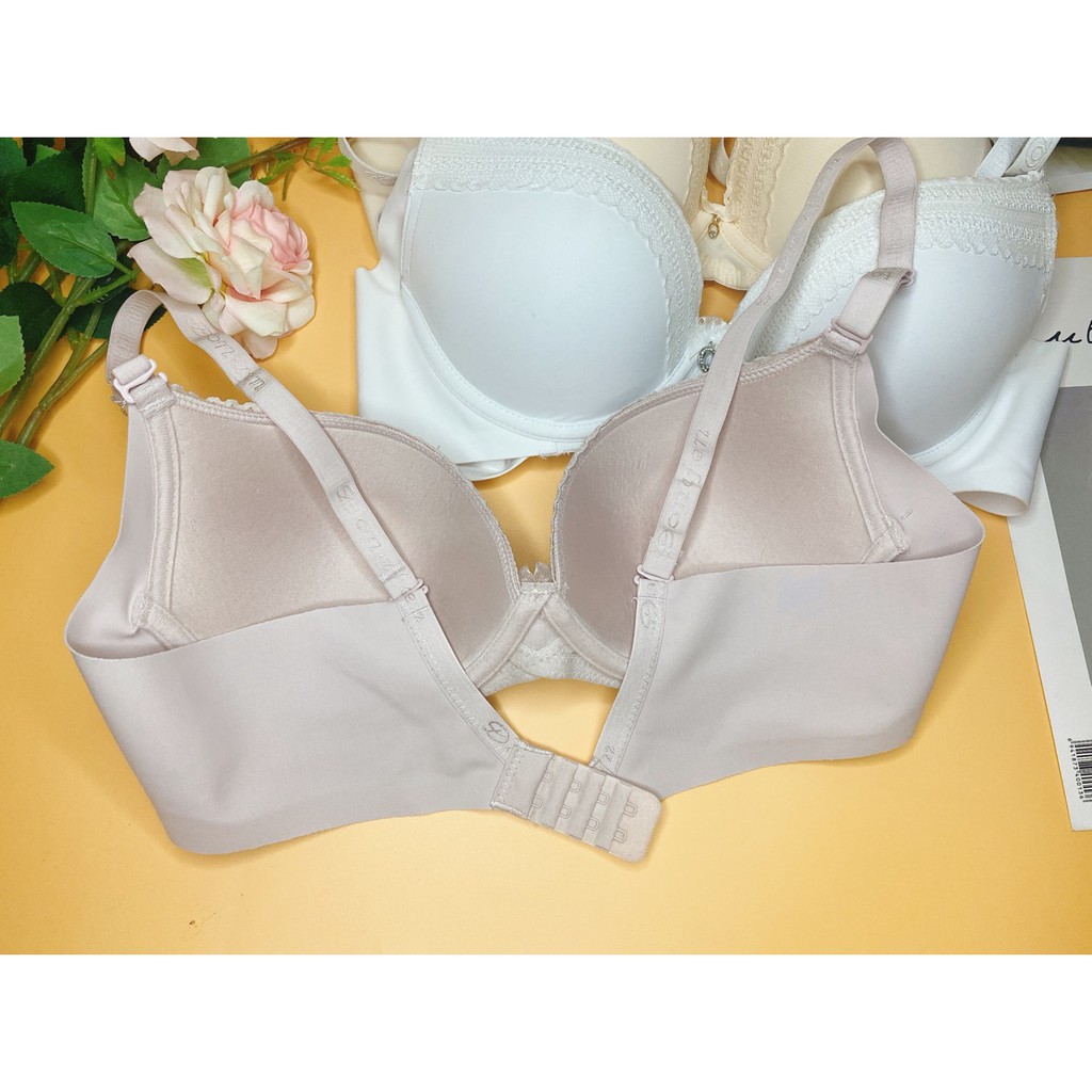 [size 36] Áo lót Su hoạ tiết dễ thương mút vừa Thông Hơi Nâng Ngực - Áo Ngực Thái Mút vừa siêu thoải mái-Kellywang