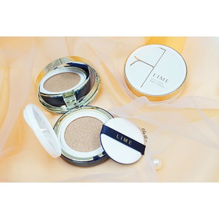 Phấn Nước LIME Real Cover Pink/V Collagen Ample Cushion