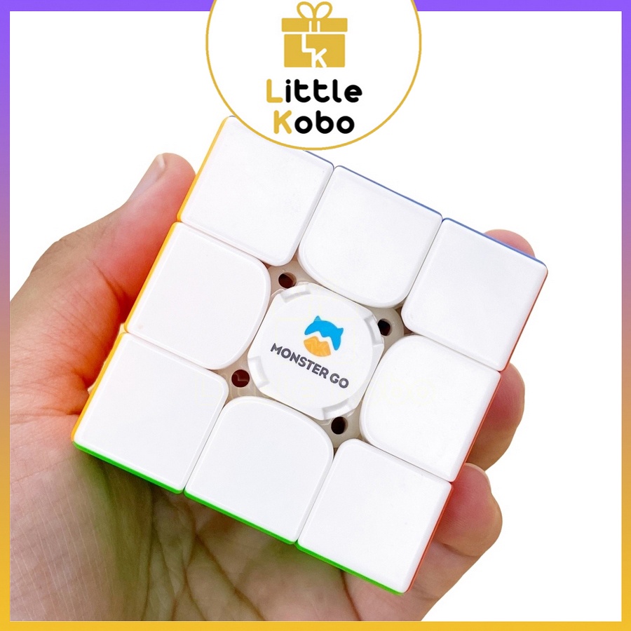 Rubik 3x3 Gan Monster Go AI Bluetooth Smart Cube Rubic Điện Tử Có Nam Châm Đồ Chơi Trí Tuệ Trẻ Em Tư Duy