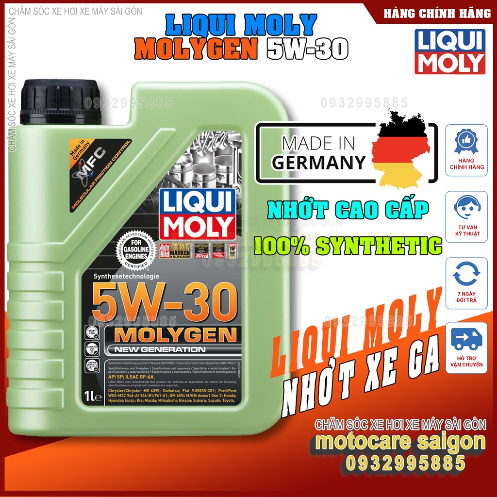NHỚT LIQUI MOLY GA MOLYGEN 5W30 5W-30 1L