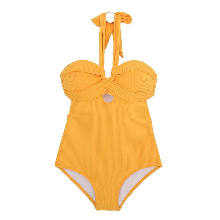 CÓ SẴN - BỘ ĐỒ BƠI NỮ LIỀN MẢNH THUN GÂN CUP NGỰC CÁCH ĐIỆU SIÊU ĐẸP