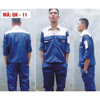 Bộ quần áo bảo hộ lao động b09