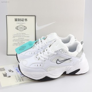 Giày Thể Thao Màu Trắng Dễ Phối Đồ Thời Trang Xuân Thu Phong Cách Hàn Quốc Cho Nữ M2K