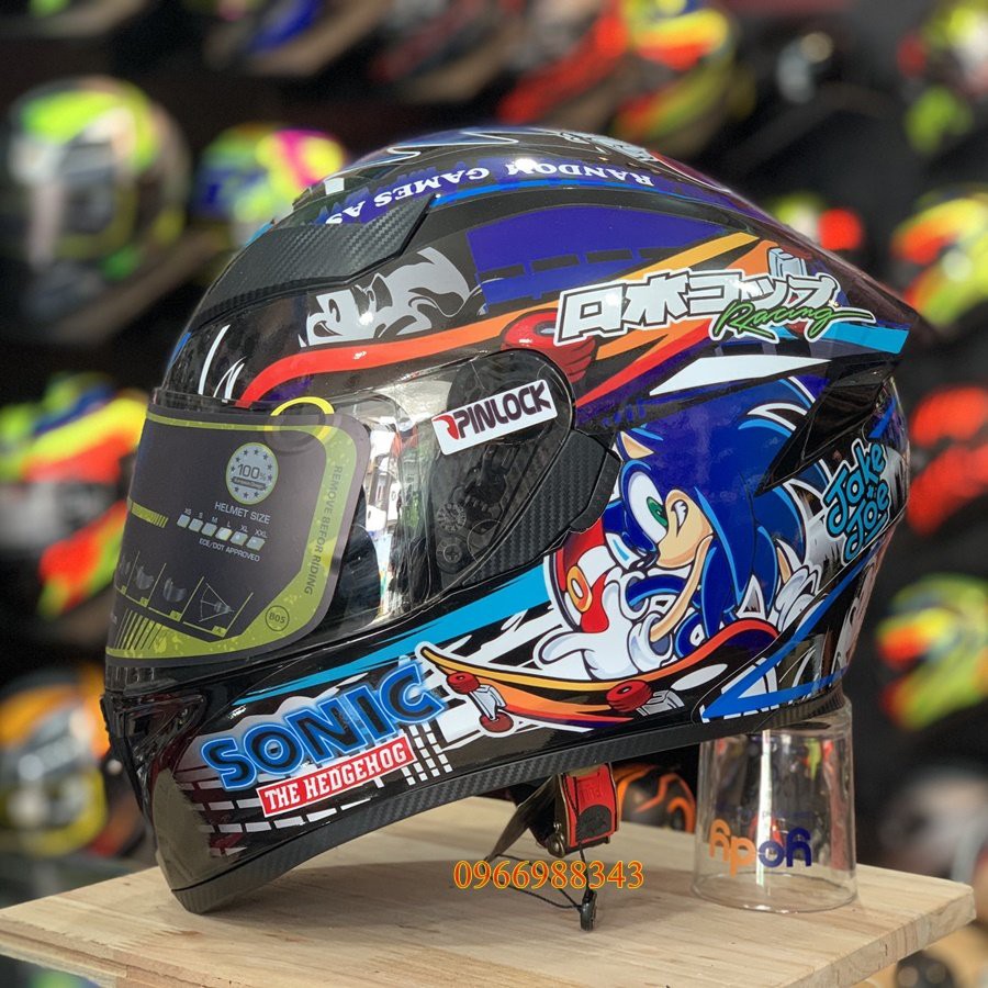 [CHÍNH HÃNG] Mũ Fullface Royal_M138 lên tem